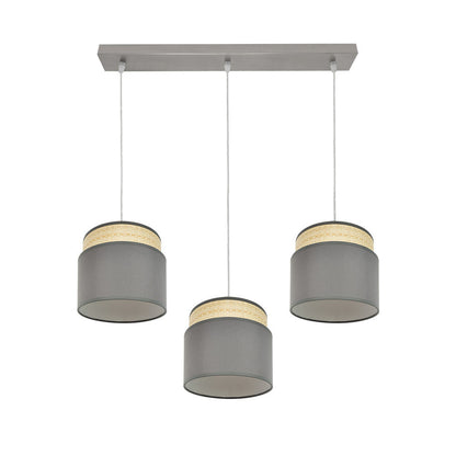 Lámpara colgante moderna, ideal para dormitorios con estilo natural y acogedor