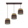 Regleta Kandy 3 Luces Fabrilamp / Abrila 174293102 para salón y dormitorio