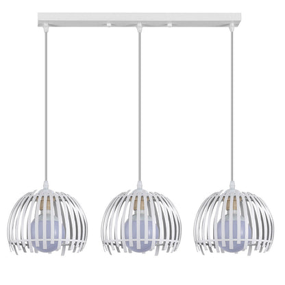Lámpara colgante Latina Fabrilamp / Abrila, regleta blanca moderna, Ref. 224593001