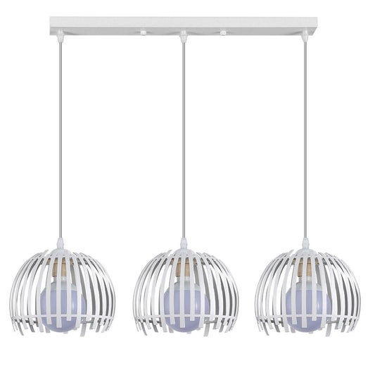 Lámpara colgante Latina Fabrilamp / Abrila, regleta blanca moderna, Ref. 224593001