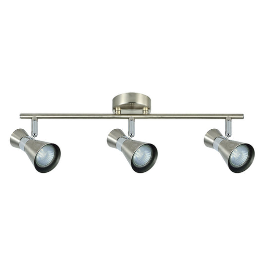 Regleta Focos Máximo Fabrilamp / Abrila Níquel Cromo 142393003