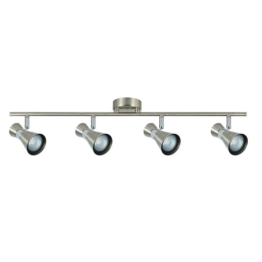 Regleta Máximo 4 Focos Níquel Cromo Fabrilamp / Abrila 142394003