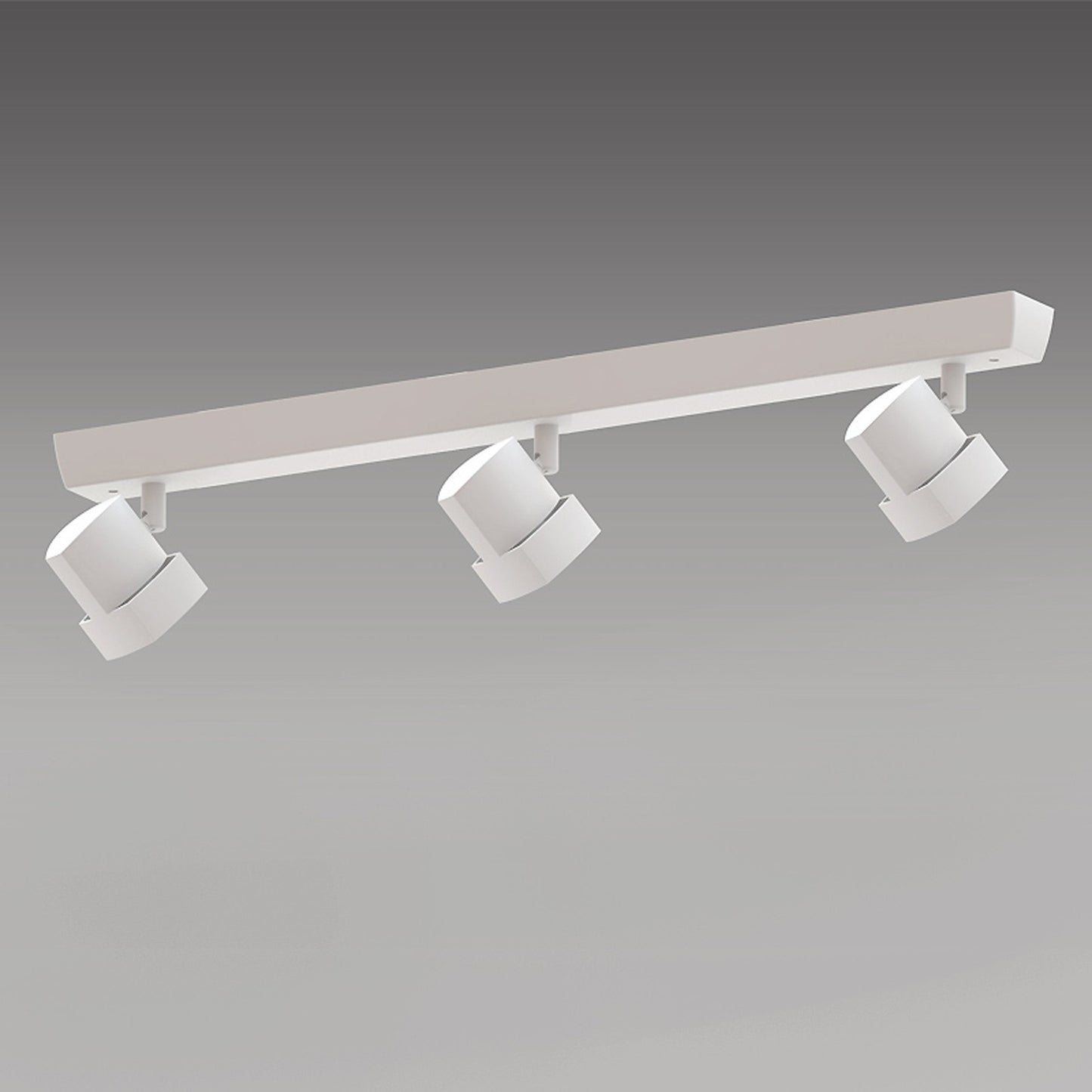 Regleta Moka fabricada en Acero y zamak color Blanco