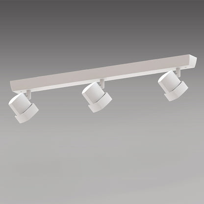Regleta Moka fabricada en Acero y zamak color Blanco