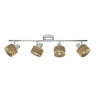 Regleta Focos Orientables Nando Fabrilamp / Abrila 190494085