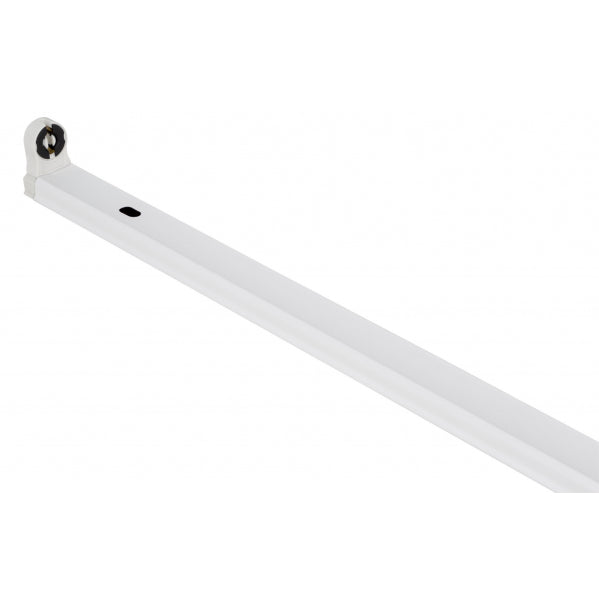 Regleta LED Mica 1xT8 150cm Blanca de Fabrilamp. Iluminación eficiente y diseño moderno.