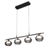 Regleta LED Pompeya Moderna 4 Luces Fabrilamp / Abrila 234384009