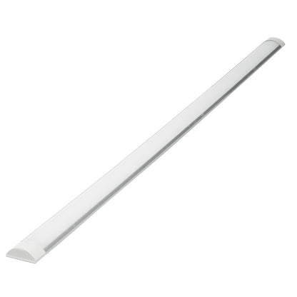 Regleta Sergin fabricada en aluminio color blanco, 4800 lúmenes
