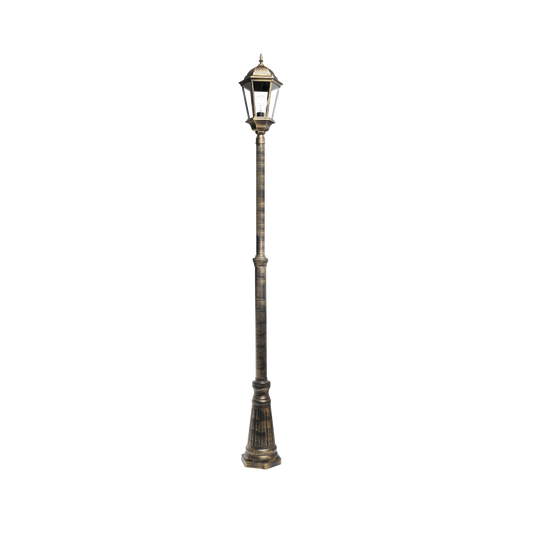 Farola Regulus Negro / Oro – vista principal · Ref. 149741016