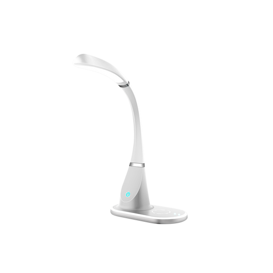 Flexo Led Rejalgar Blanco / Cromo – vista principal · Ref. 139171001