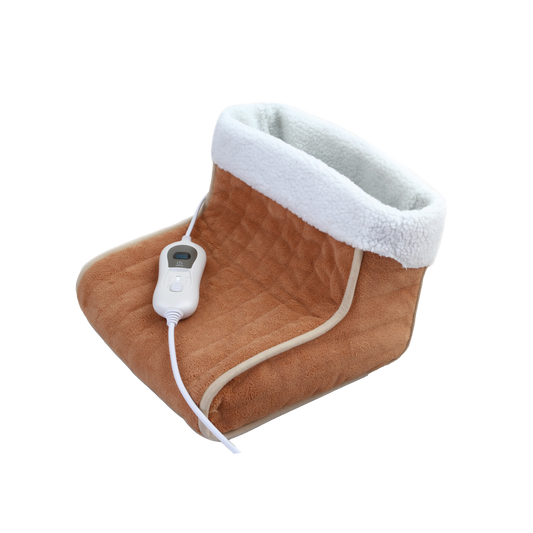 Calefacción Textil Relax Blanco / Camel – vista principal · Ref. 199810302