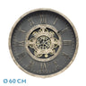 Reloj Adamuz de Pared Fabrilamp / Abrila con Engranajes 217116016