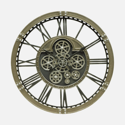 Reloj de pared con tecnología de cuarzo y movimiento continuo