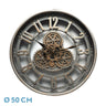 Reloj pared Alfacar Fabrilamp / Abrila con engranajes 217415076