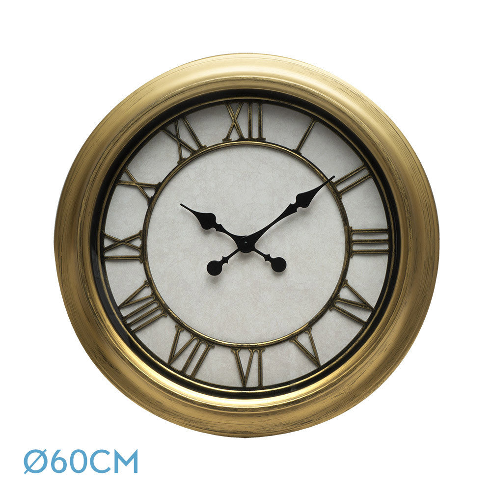 Reloj de Pared Almita Oro Retro Industrial Fabrilamp / Abrila 192610029
