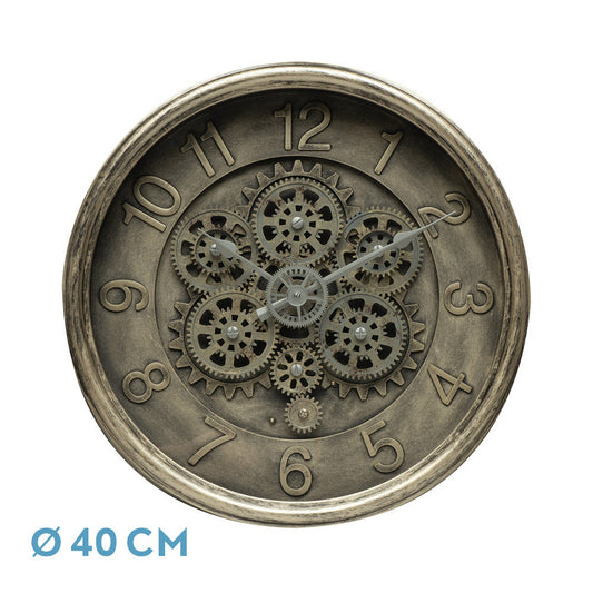 Reloj de pared Atarfe Oro Rústico Fabrilamp / Abrila 217714027
