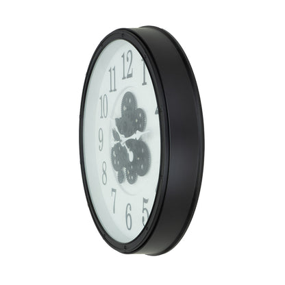 Reloj Berrocal fabricado en Policarbonato color Negro/Blanco, estilo Vintage Industrial
