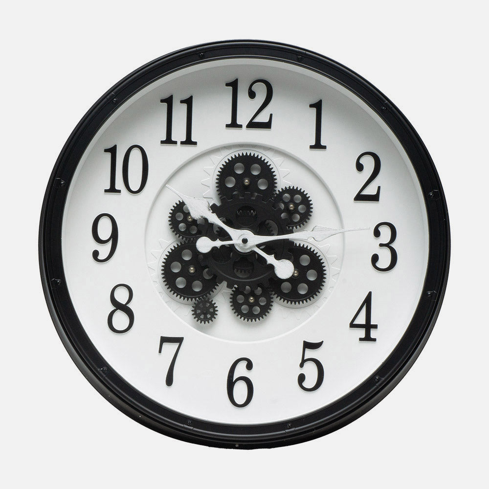 Reloj de pared con tecnología de cuarzo para una medición precisa del tiempo
