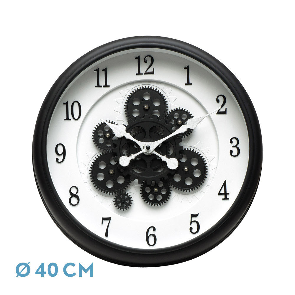 Reloj Pared Engranajes Bubion Fabrilamp / Abrila 219714026