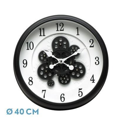 Reloj Pared Engranajes Bubion Fabrilamp / Abrila 219714026