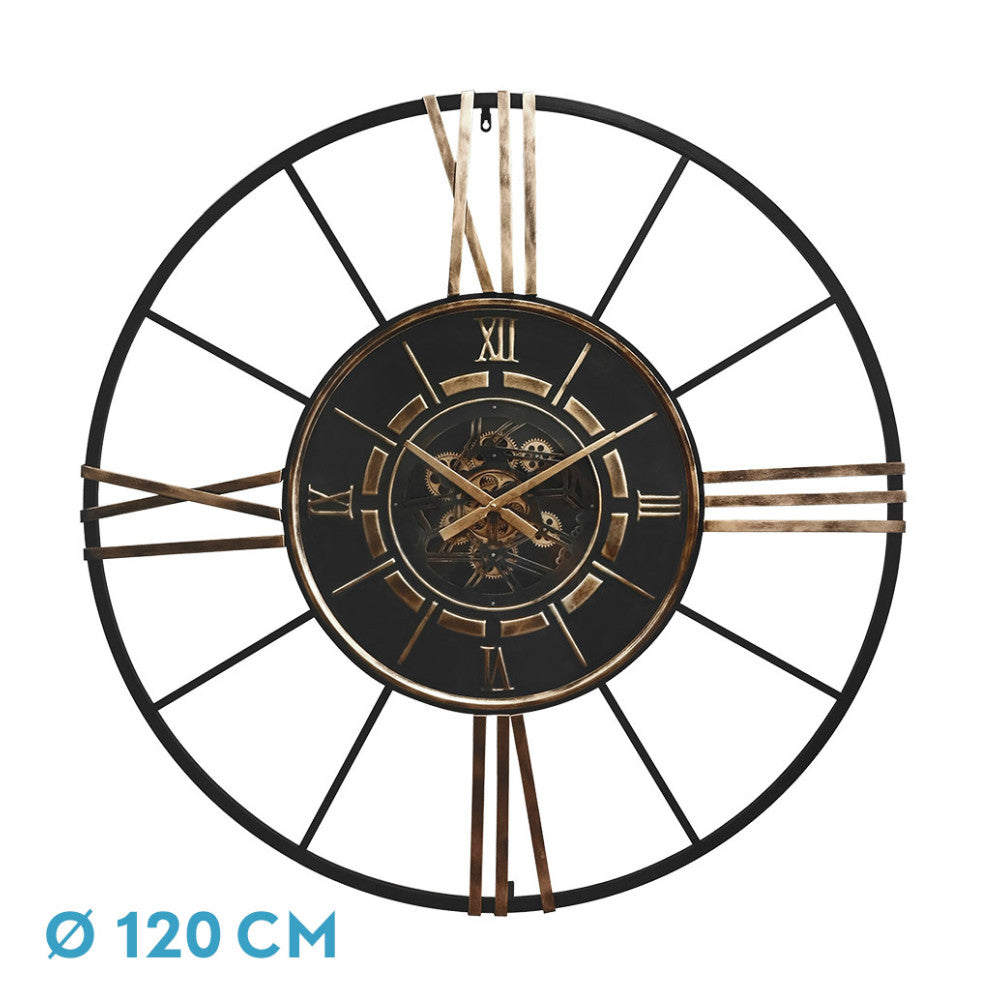 Reloj de Pared Cañete Fabrilamp / Abrila 216210016 con Engranajes