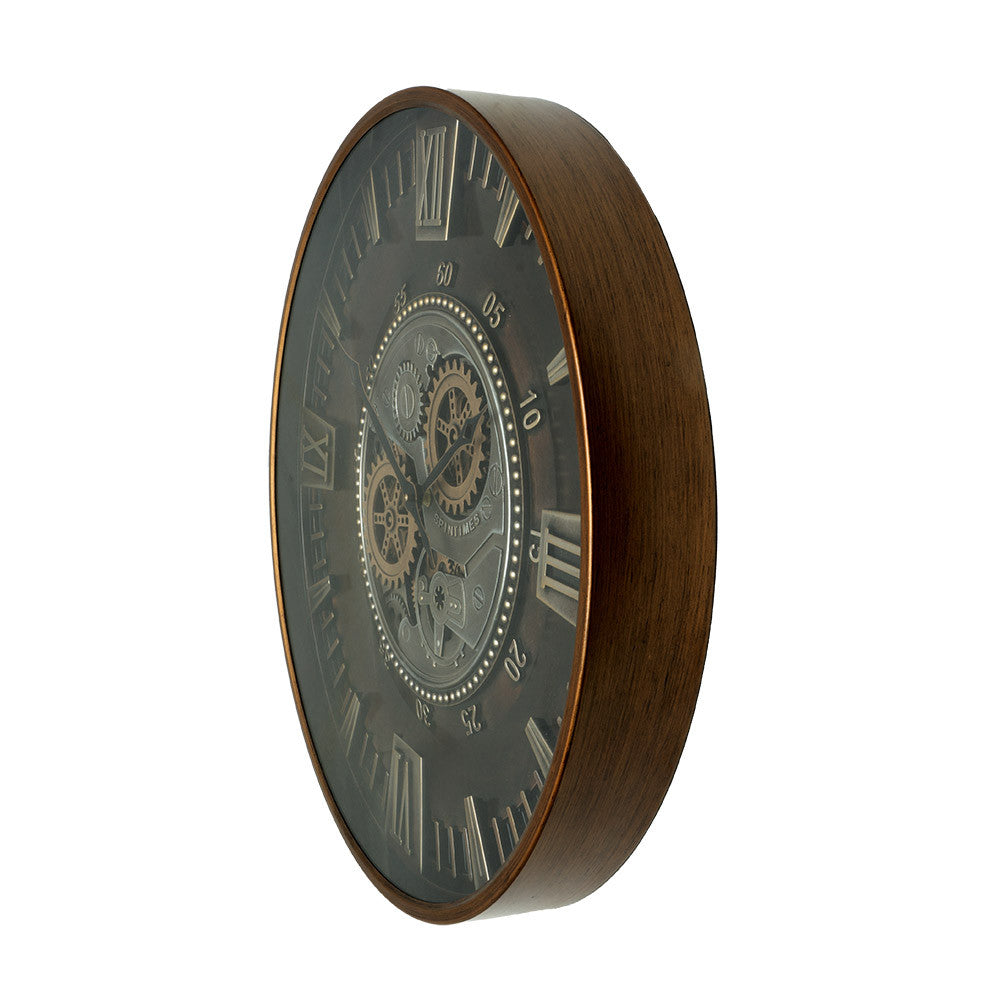 Reloj Catanias fabricado en Metal color Oro con detalles en Cuero