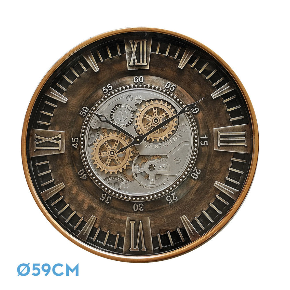 Reloj Pared Vintage Industrial Catanias Fabrilamp / Abrila 215210029