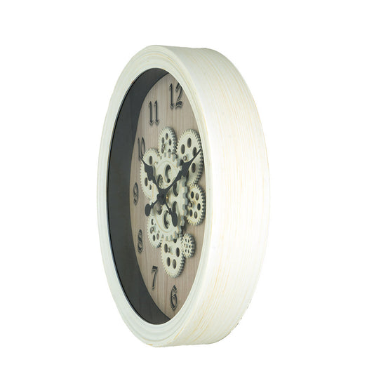 Reloj Coripe fabricado en Policarbonato color Blanco/Haya