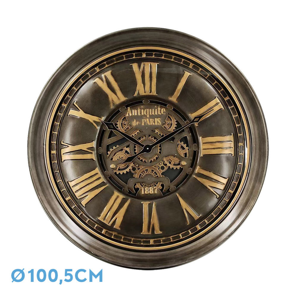 Reloj de Pared Genova Oro Fabrilamp / Abrila 214910062