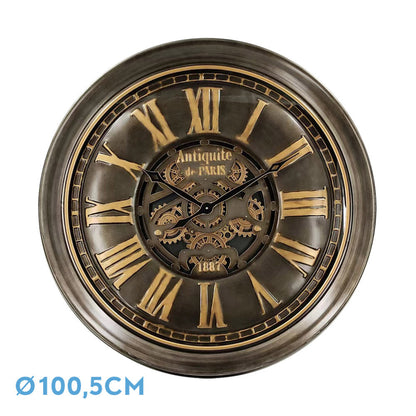 Reloj de Pared Genova Oro Fabrilamp / Abrila 214910062