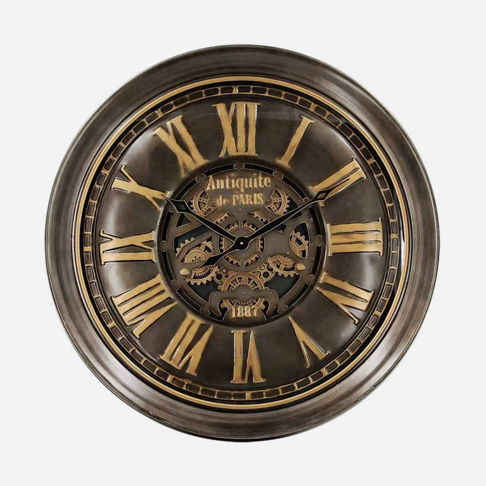 Elegante reloj decorativo vintage ideal para salón