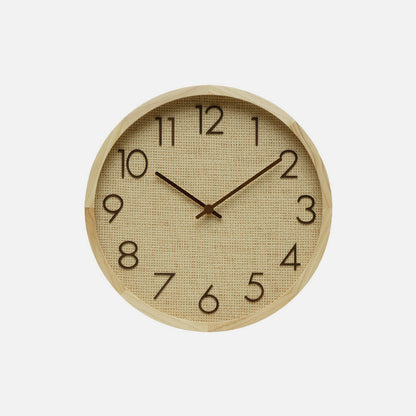 Reloj de pared con movimiento silencioso de cuarzo Grenoble