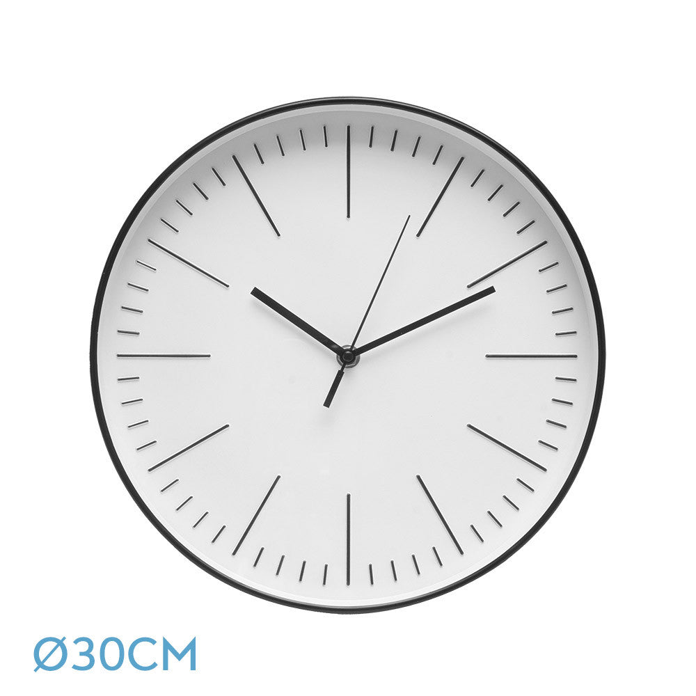 Reloj de Pared Hera Negro Fabrilamp / Abrila 190910009