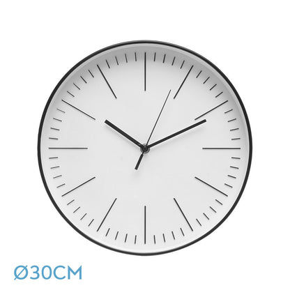 Reloj de Pared Hera Negro Fabrilamp / Abrila 190910009