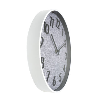Reloj de Pared Higueron 50 cm Blanco y Gris Fabrilamp - imagen 2 | Fabrilamp / Abrila