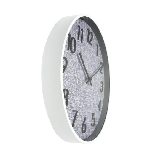 Reloj de Pared Higueron 50 cm Blanco y Gris Fabrilamp - imagen 2 | Fabrilamp / Abrila