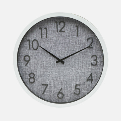 Reloj de Pared Higueron 50 cm Blanco y Gris Fabrilamp - imagen 3 | Fabrilamp / Abrila