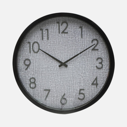 Reloj de Pared Higueron 50 cm Negro y Gris Movimiento Continuo Fabrilamp - imagen 3 | Fabrilamp / Abrila