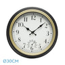 Reloj Pared Horacio Negro y Oro Fabrilamp / Abrila 191910016