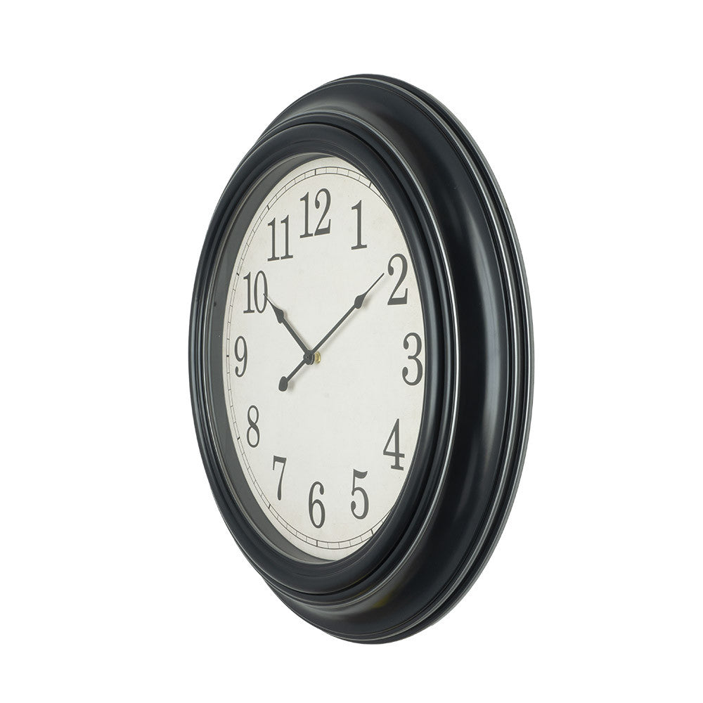 Reloj Iniko fabricado en cristal y policarbonato color negro/plata
