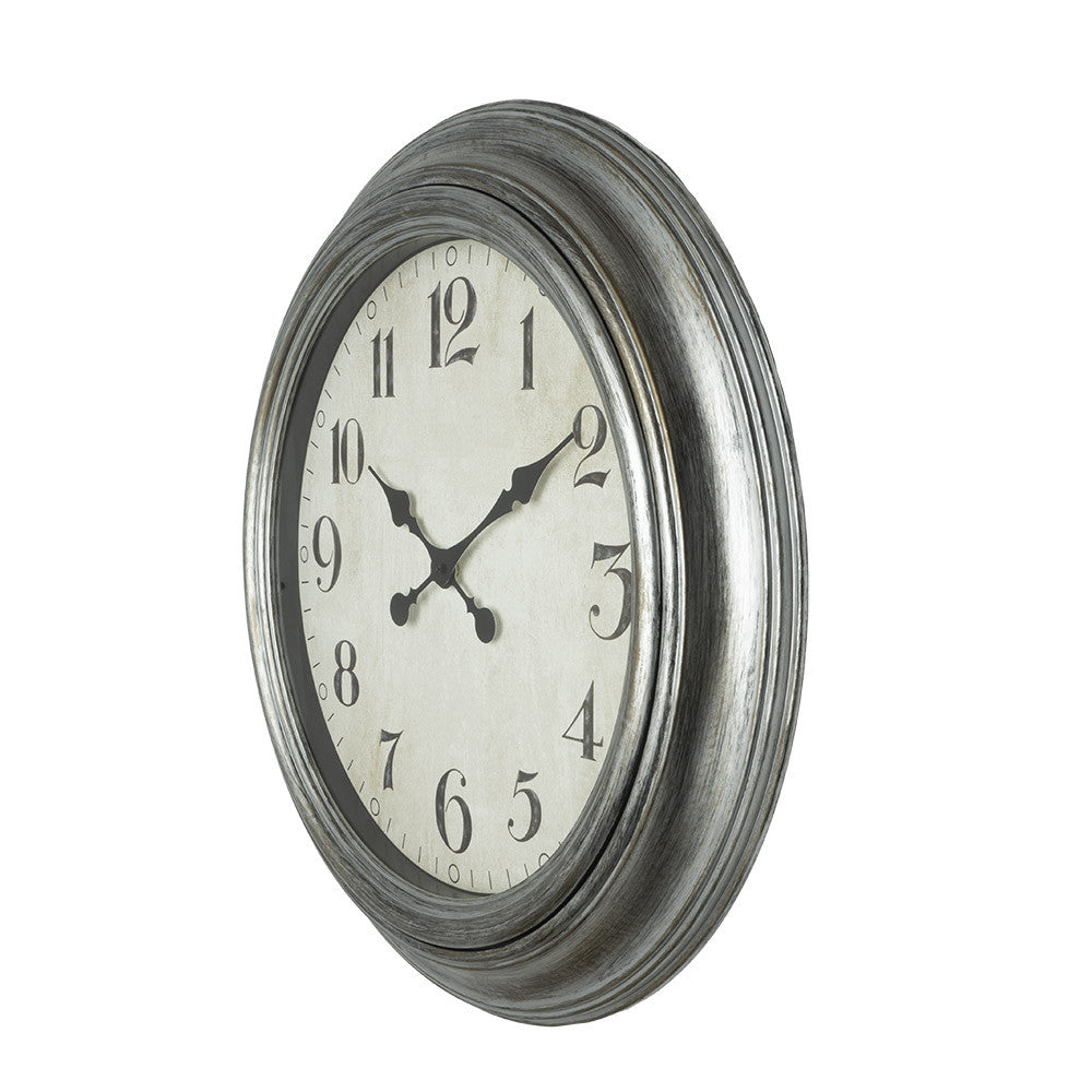 Reloj Iniko fabricado en cristal color plata