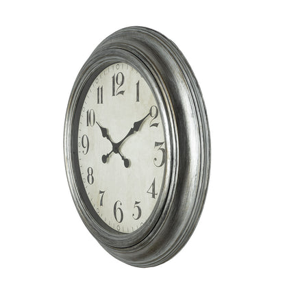 Reloj Iniko fabricado en cristal color plata