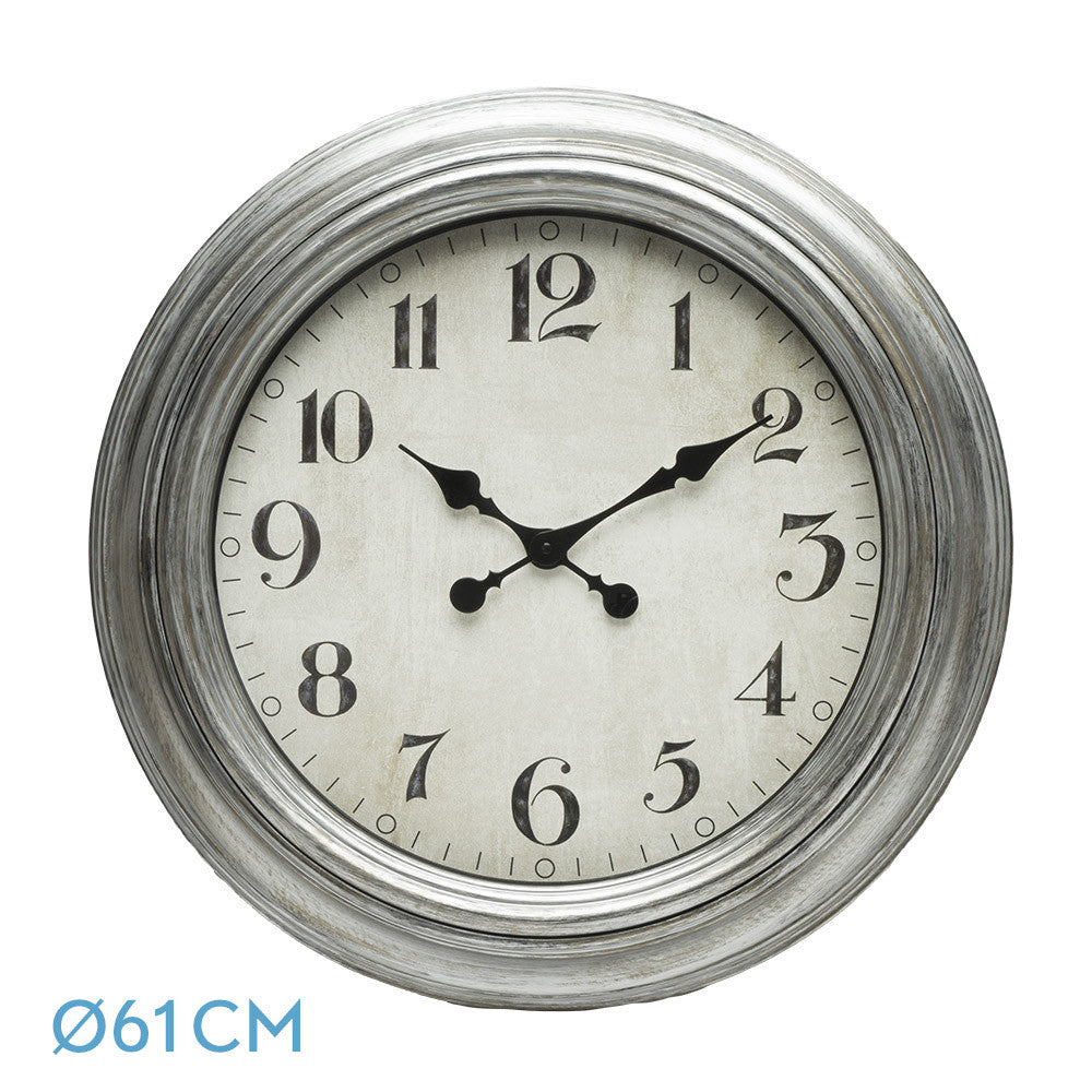 Reloj Pared Iniko Plata Fabrilamp / Abrila 192810010