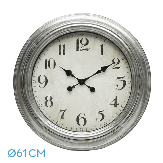 Reloj Pared Iniko Plata Fabrilamp / Abrila 192810010