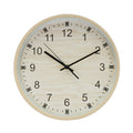 Reloj de Pared Kiwi Madera 35cm - Fabrilamp / Abrila - Movimiento Continuo - LUZGURÚ