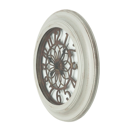 Reloj Kumico fabricado en cristal color blanco