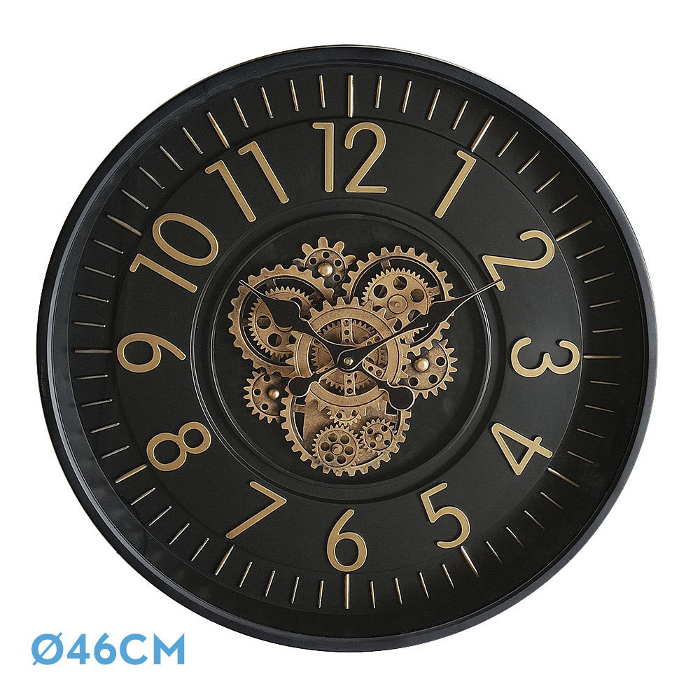 Reloj de Pared con Engranajes Lacio Fabrilamp / Abrila 215710016