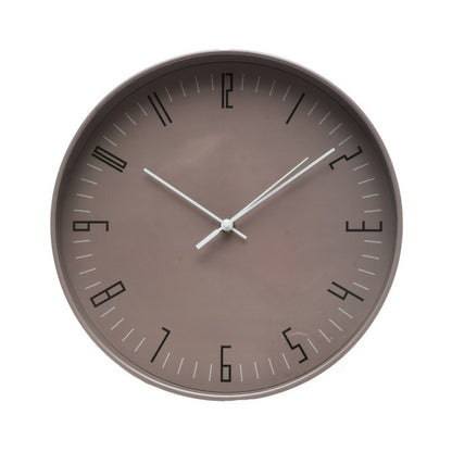 Reloj de Pared Lemur 30 cm Movimiento Continuo Marrón Fabrilamp - vista principal | Fabrilamp / Abrila