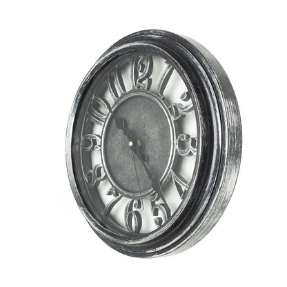 Reloj Limbo fabricado en Cristal color Negro/Plata