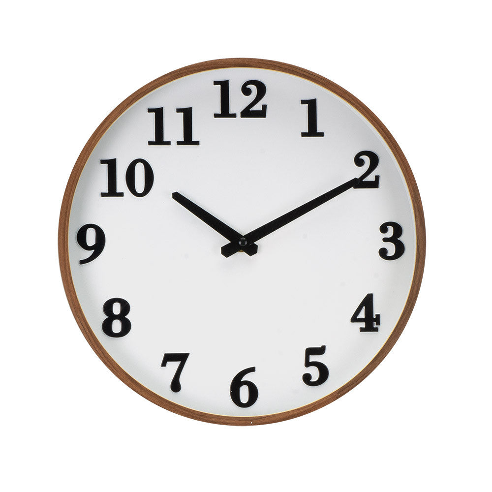 Reloj de Pared Lisbon Madera Oscura Fabrilamp / Abrila IA012026